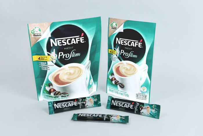 เนสท์เล่ ส่ง “เนสกาแฟ โพรเทค โพรสลิม” ในซองลามิเนตที่ทำจากพลาสติกชนิดรีไซเคิลได้ 